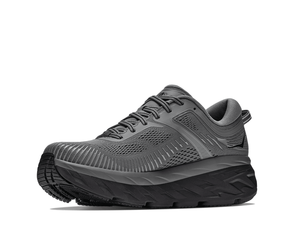HOKA Men's Bondi 7 - ASTEROID / BLACK