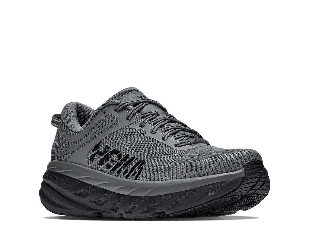 HOKA Men's Bondi 7 - ASTEROID / BLACK