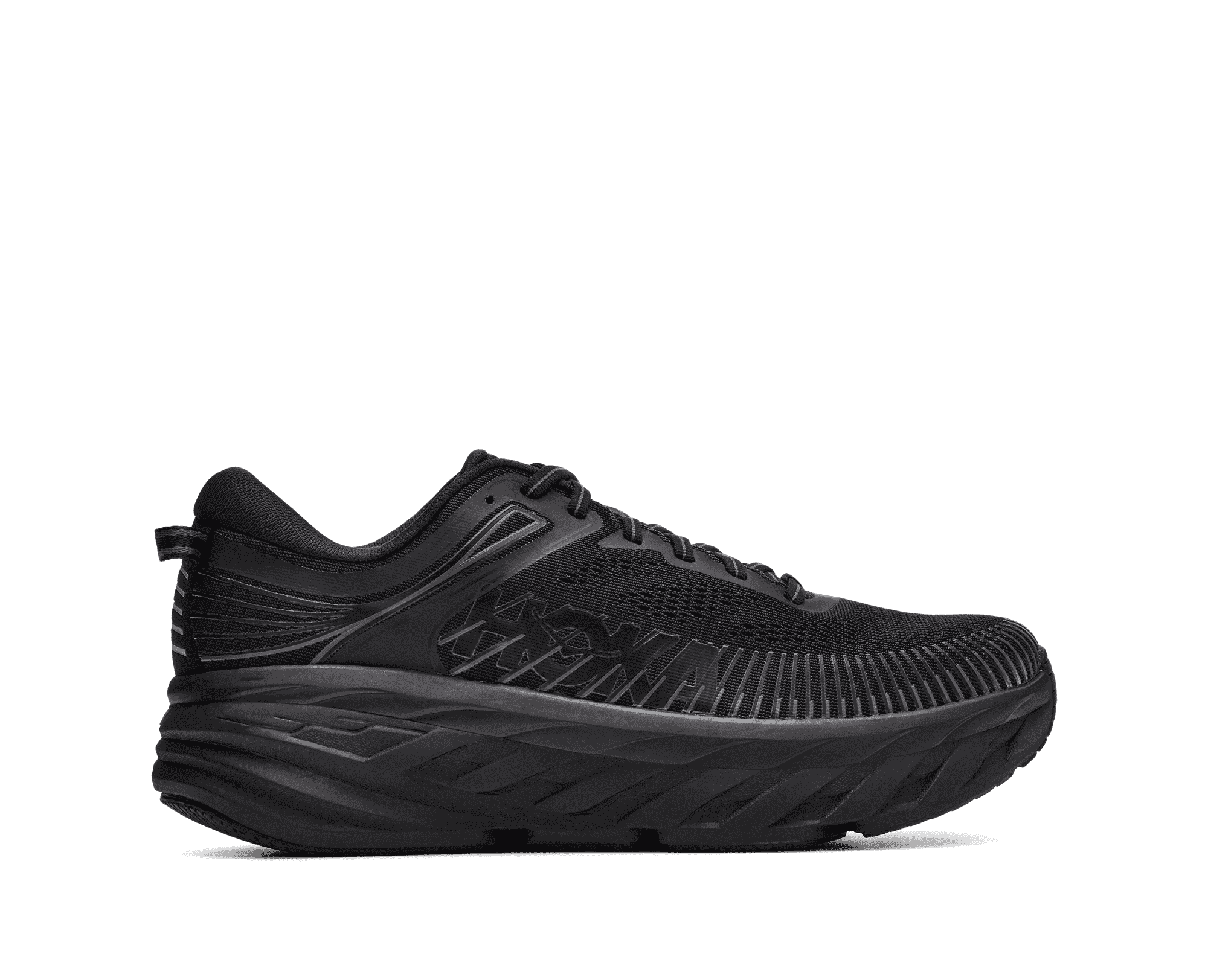 HOKA Men's Bondi 7 - BLACK / BLACK