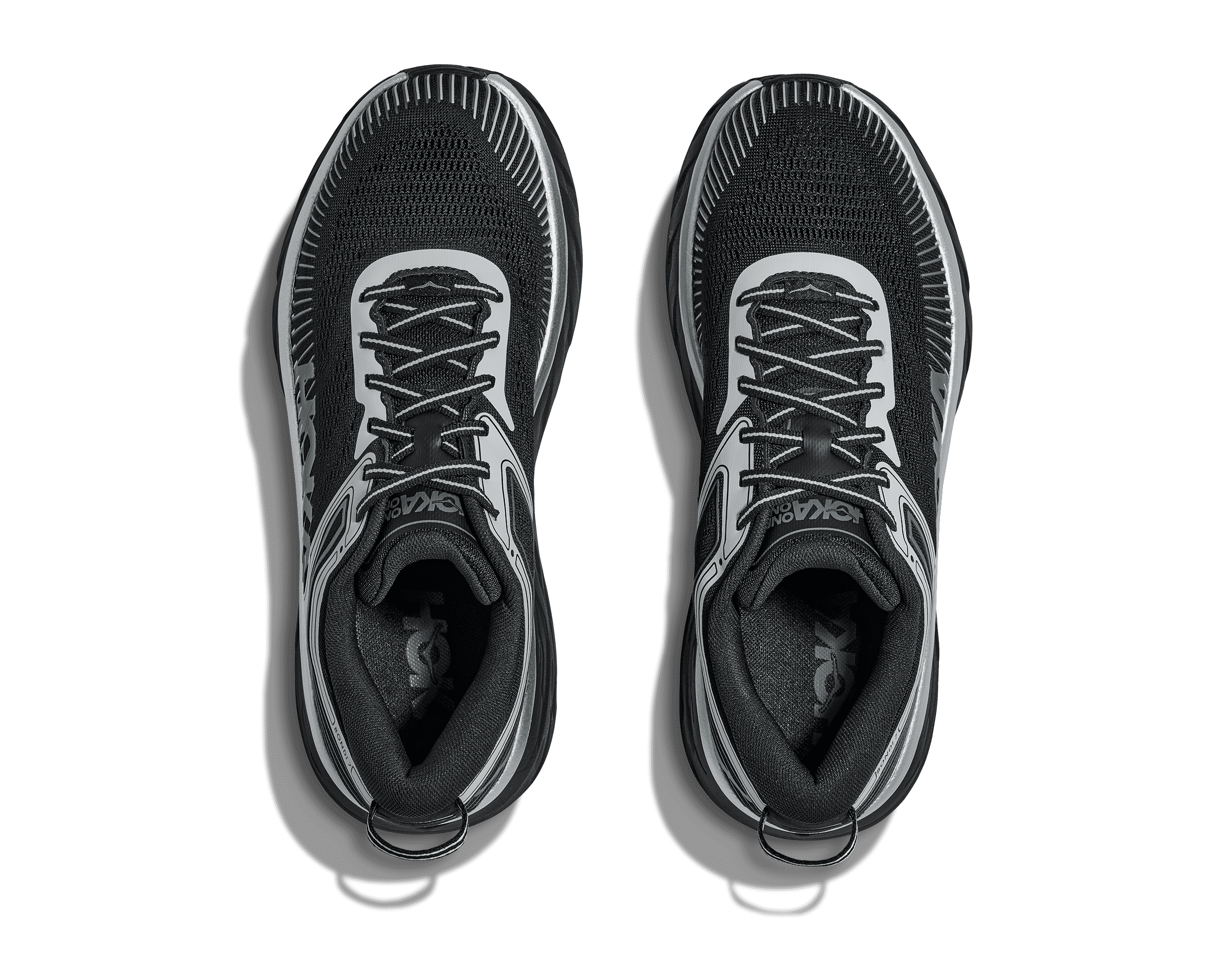 HOKA Men's Bondi 7 - BLACK / STARDUST