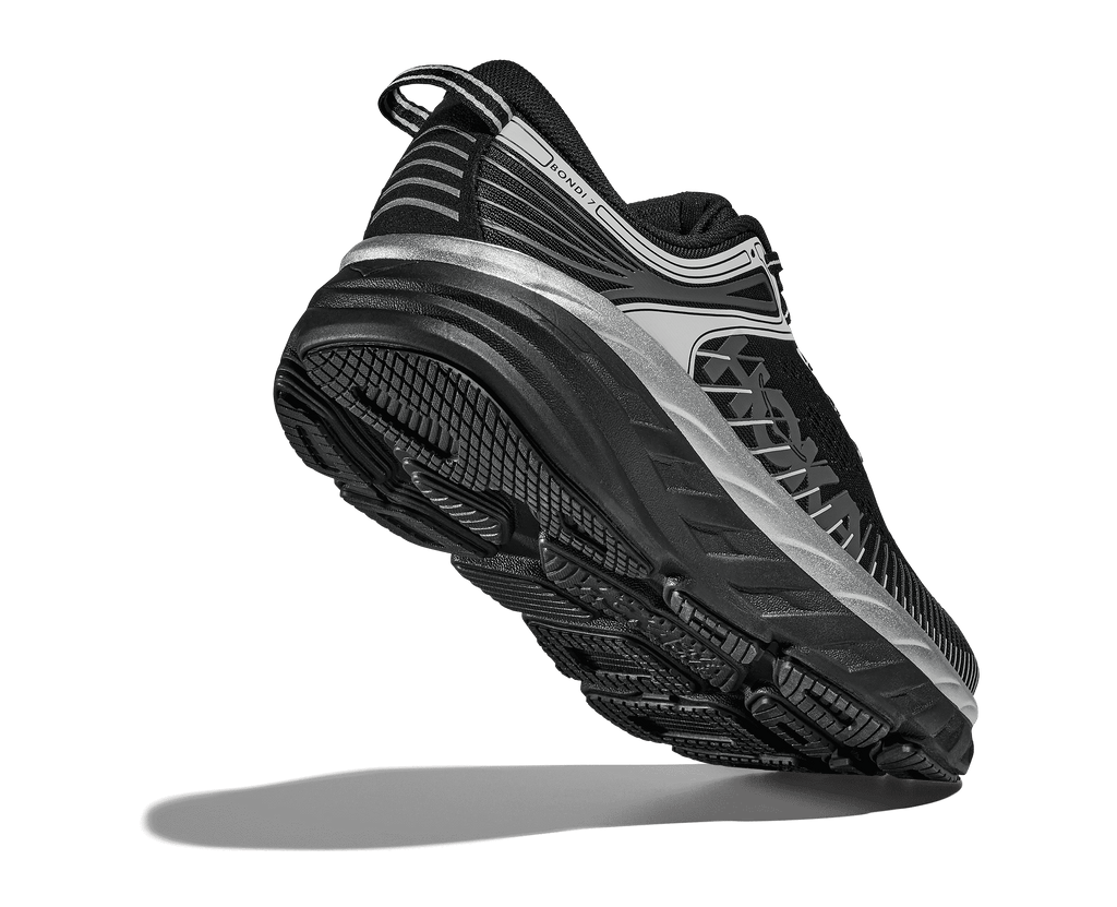 HOKA Men's Bondi 7 - BLACK / STARDUST