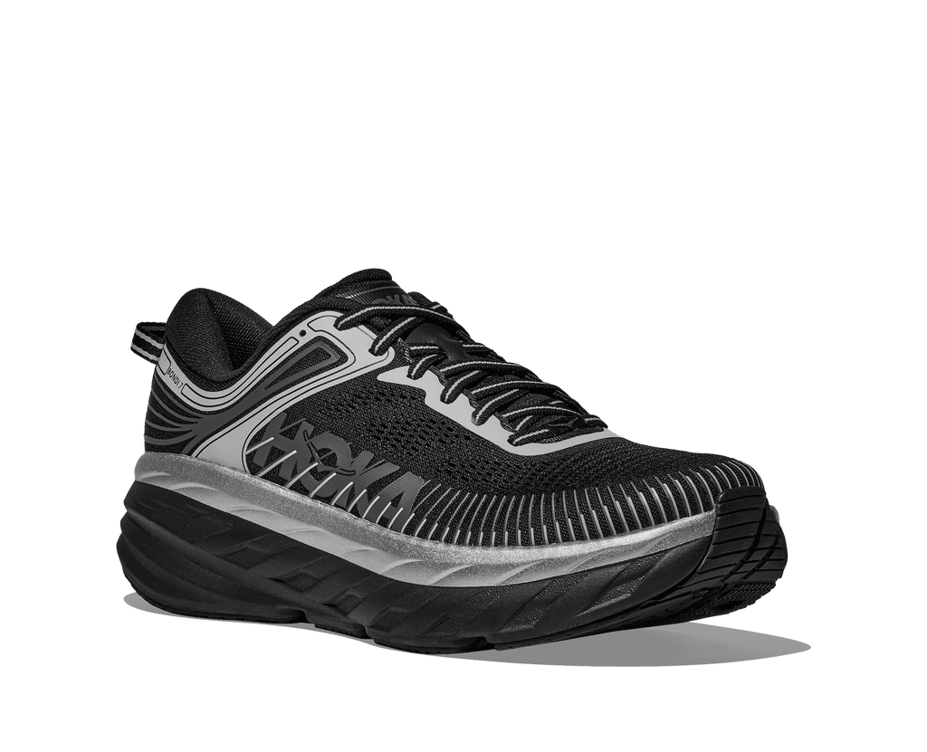 HOKA Men's Bondi 7 - BLACK / STARDUST