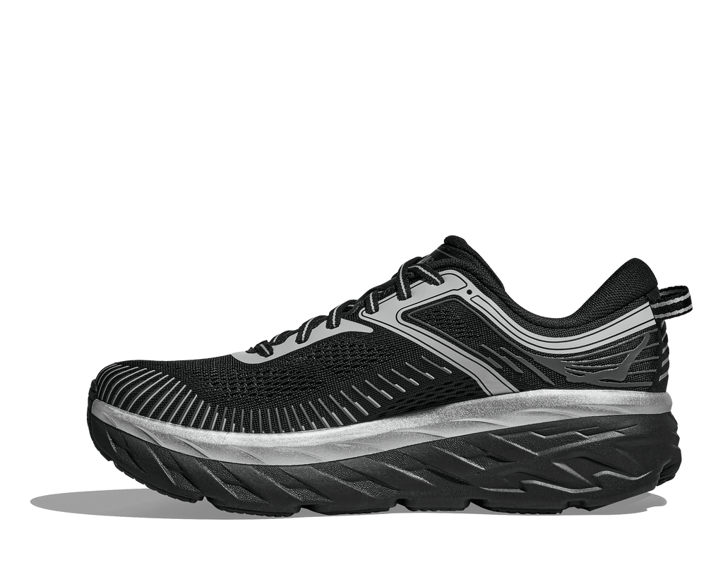 HOKA Men's Bondi 7 - BLACK / STARDUST