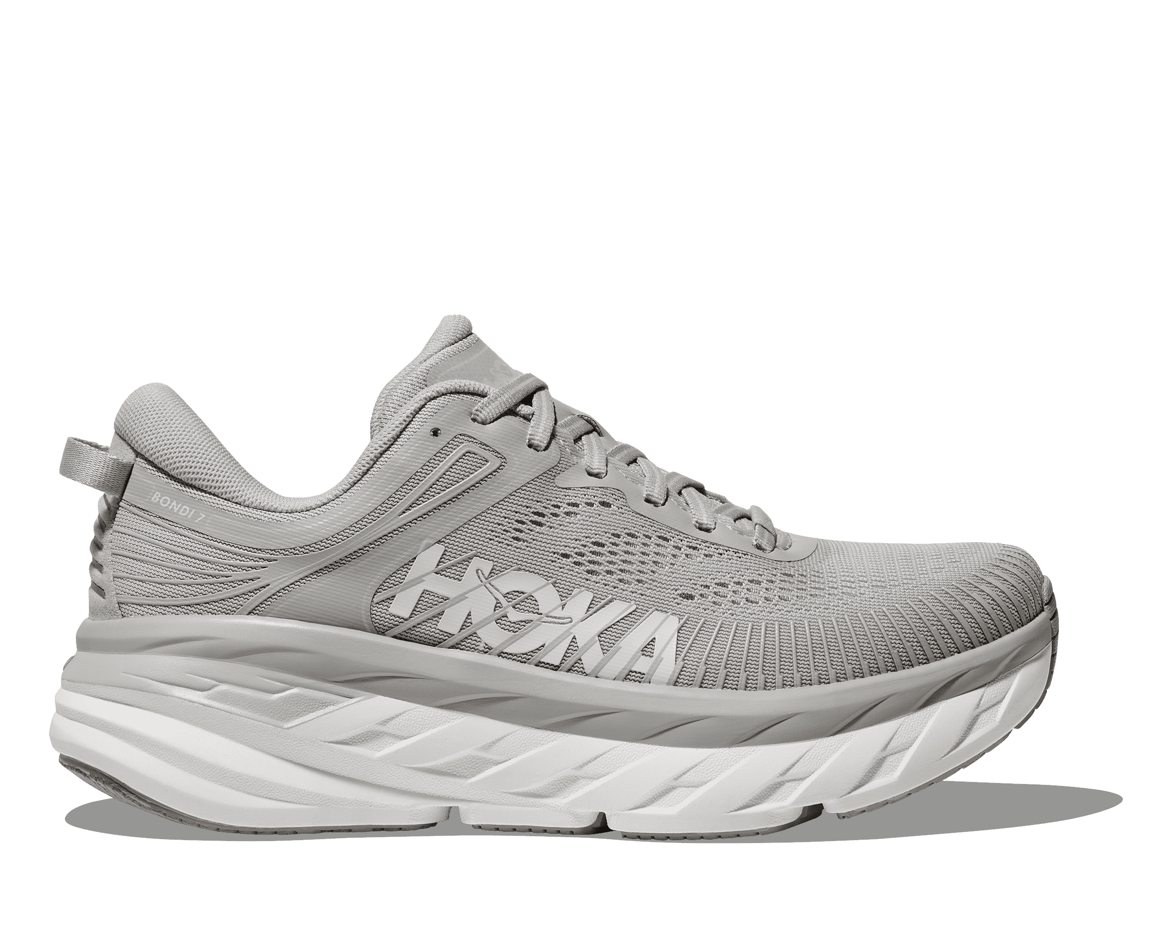 HOKA Men's Bondi 7 - HARBOR MIST / WHITE