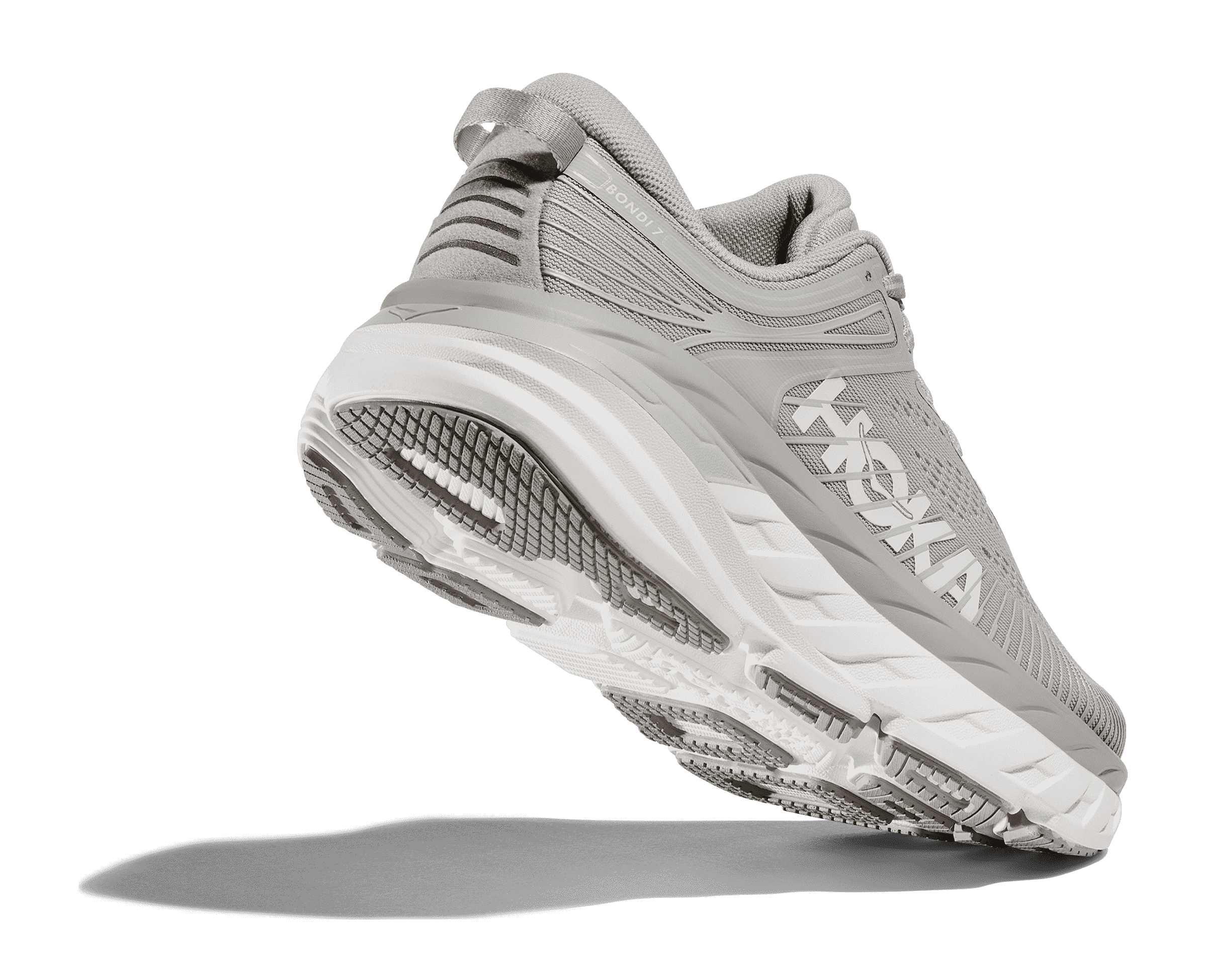 HOKA Men's Bondi 7 - HARBOR MIST / WHITE