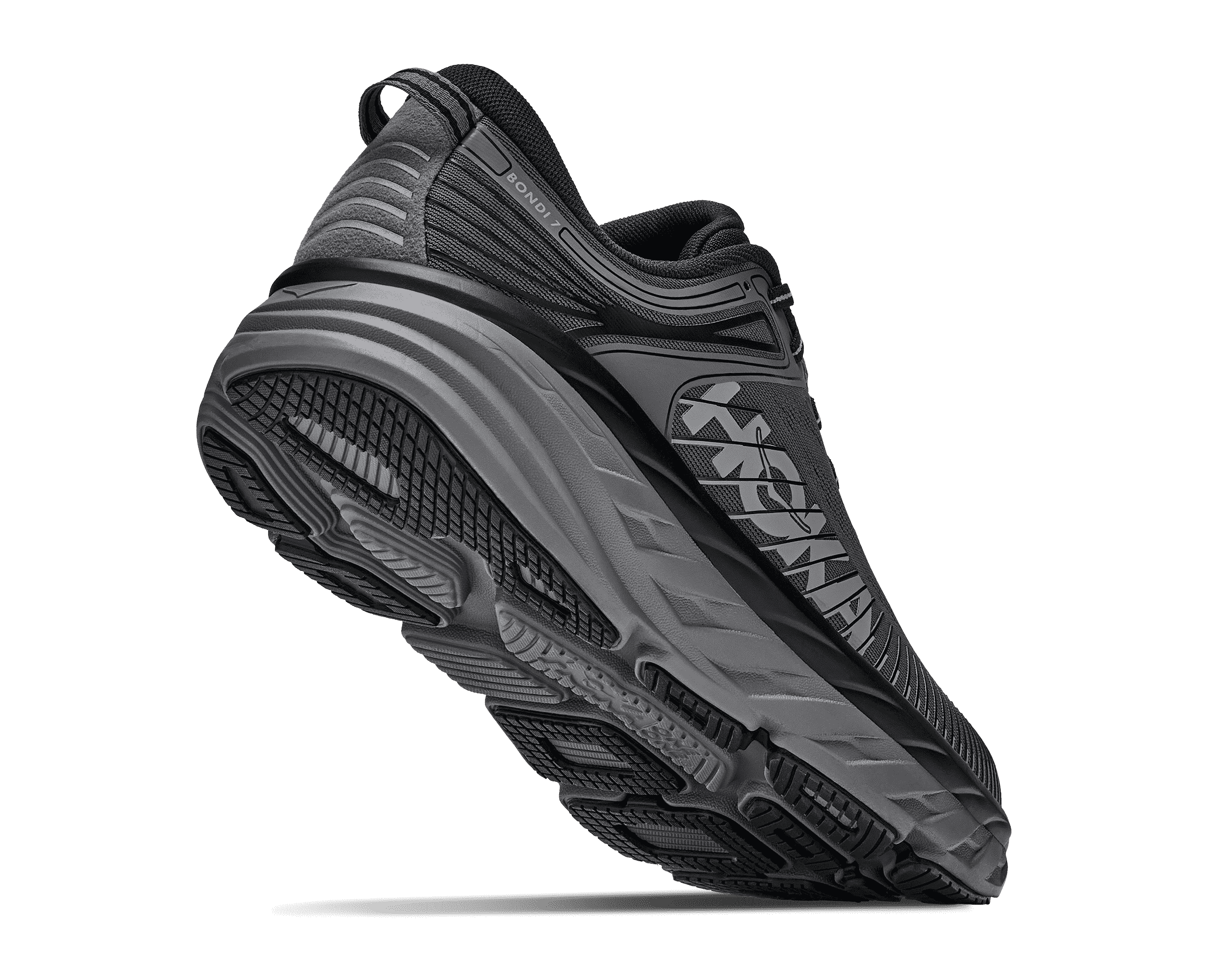 HOKA Men's Bondi 7 - OUTER ORBIT / SATELLITE GREY