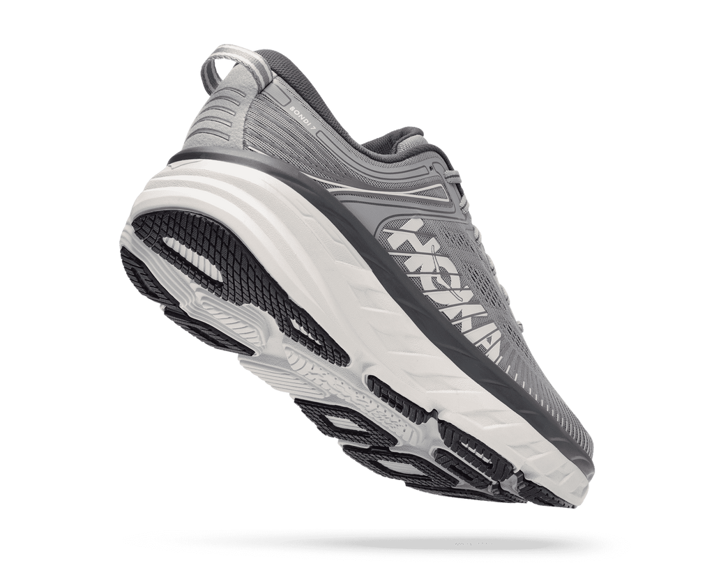 HOKA Men's Bondi 7 - WILD DOVE / DARK SHADOW