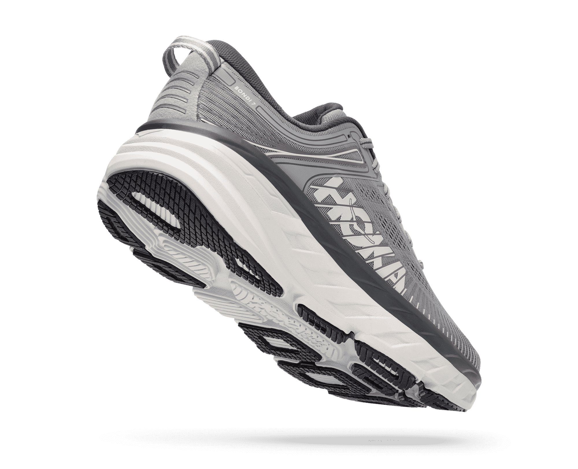 HOKA Men's Bondi 7 - WILD DOVE / DARK SHADOW