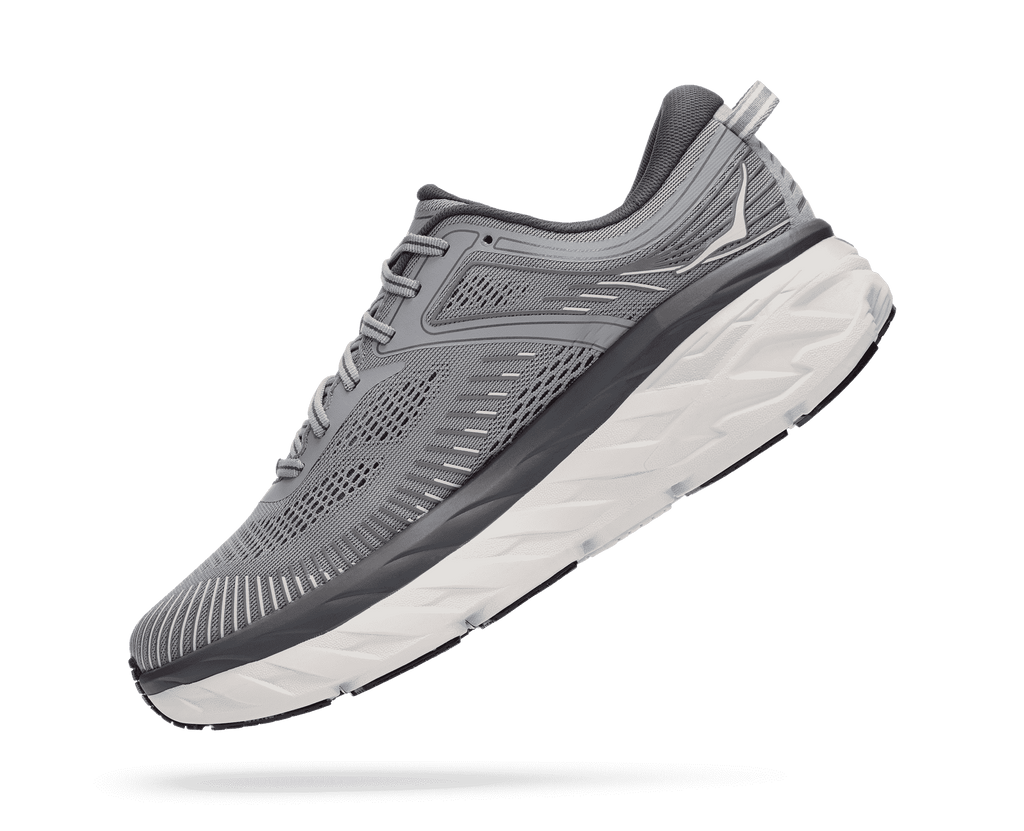 HOKA Men's Bondi 7 - WILD DOVE / DARK SHADOW