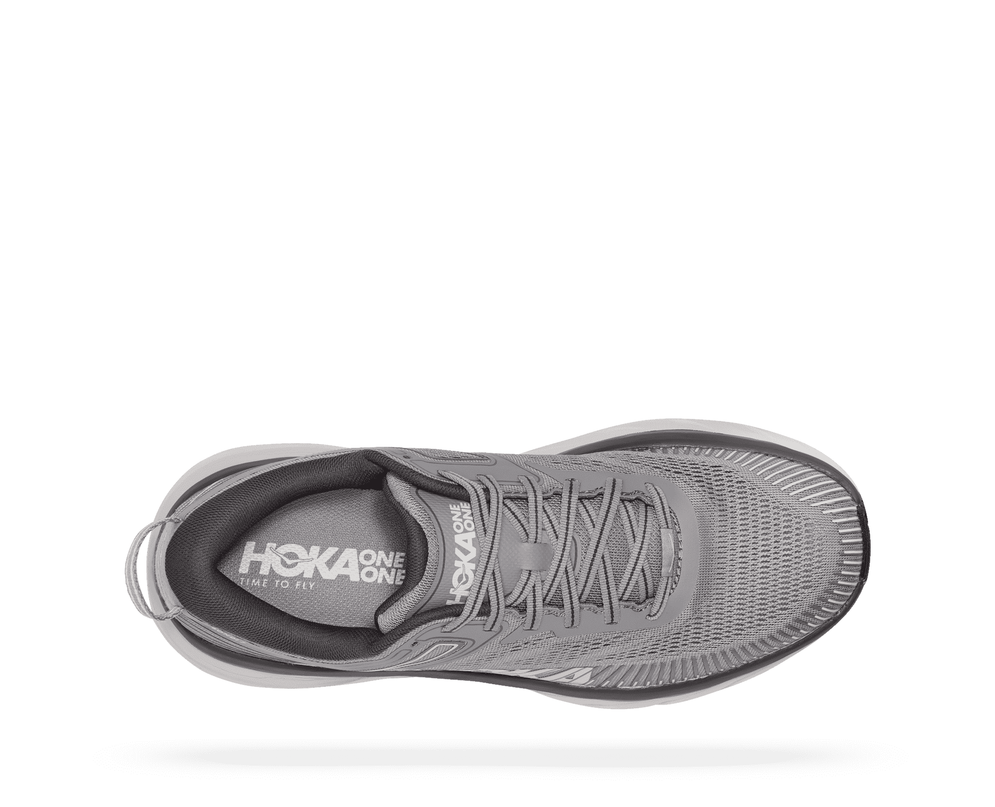 HOKA Men's Bondi 7 - WILD DOVE / DARK SHADOW