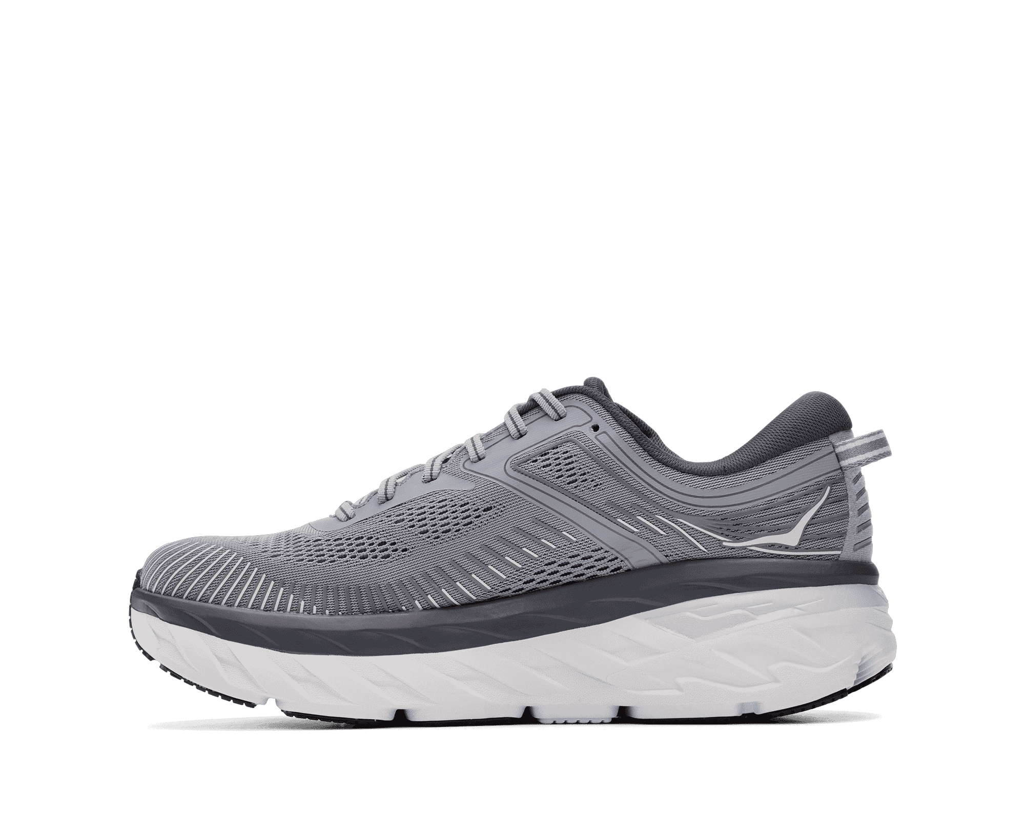 HOKA Men's Bondi 7 - WILD DOVE / DARK SHADOW