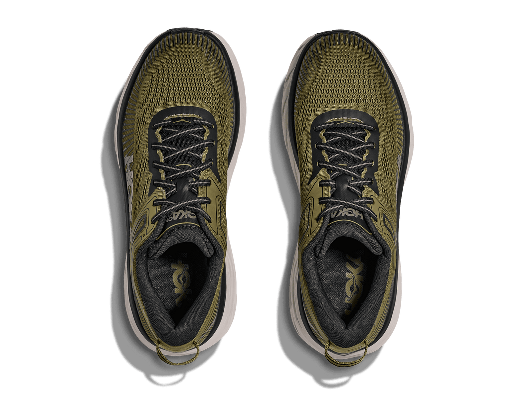 HOKA Men's Bondi 7 - WILD RYE / BLACK