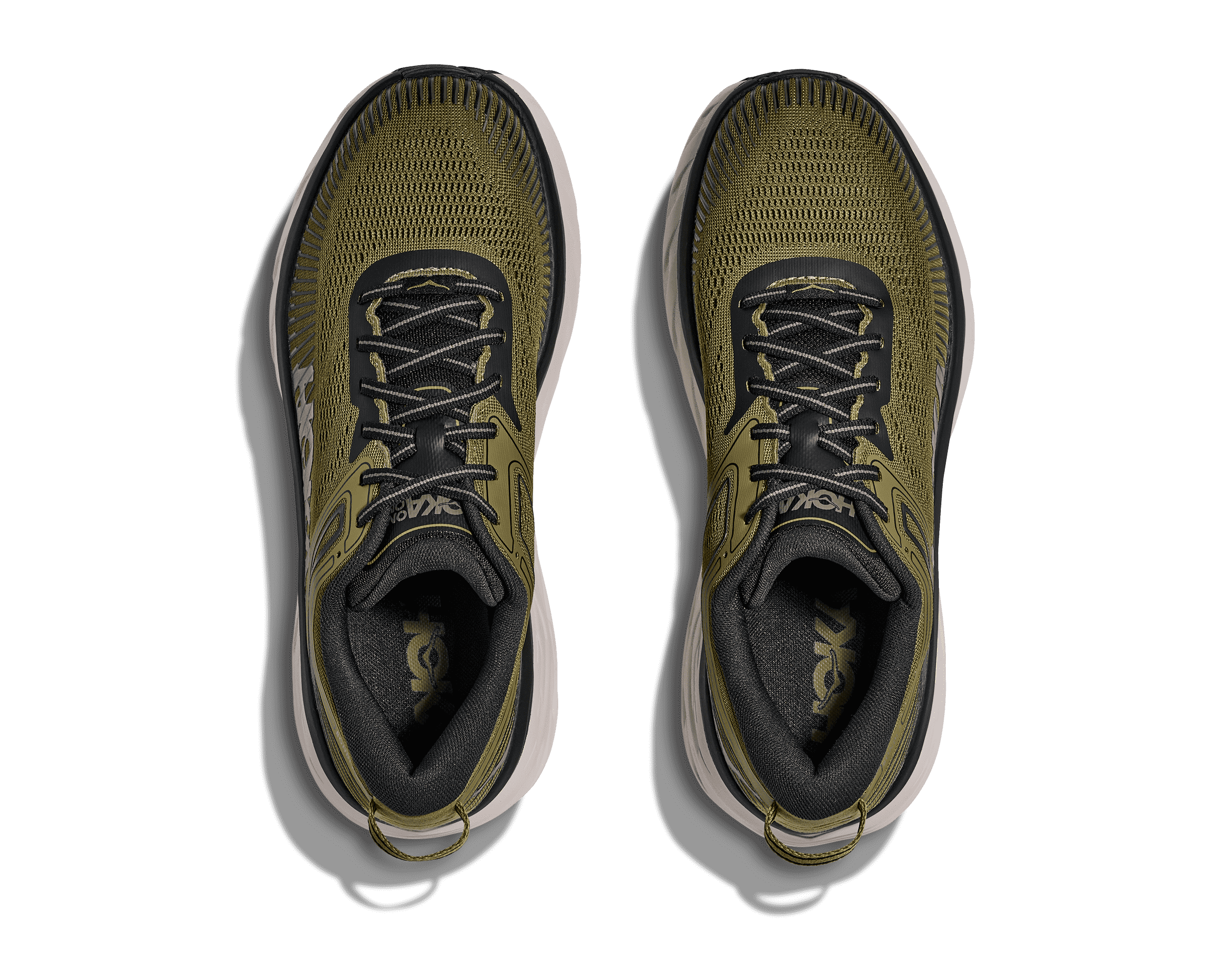 HOKA Men's Bondi 7 - WILD RYE / BLACK