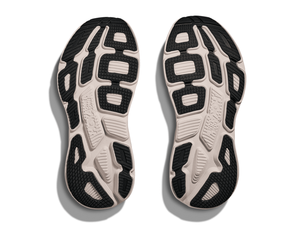 HOKA Women's Bondi 7 - BLACK / ROSE CREAM