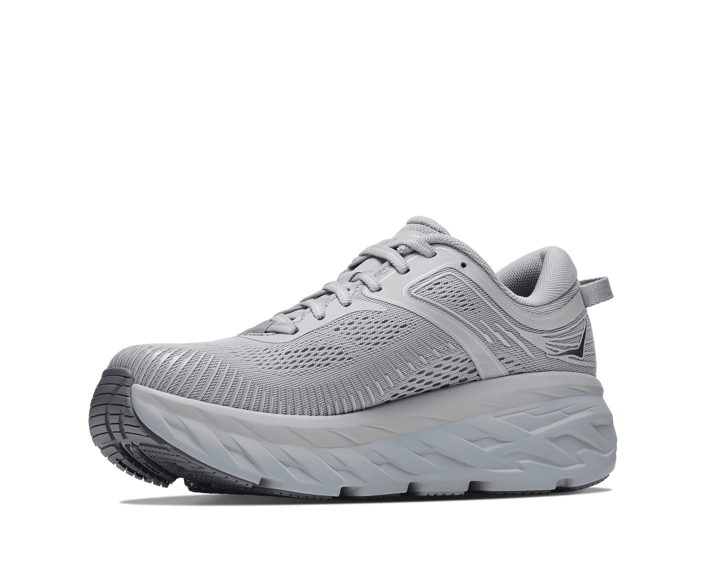 HOKA Women's Bondi 7 - STARDUST / MINERAL BLUE