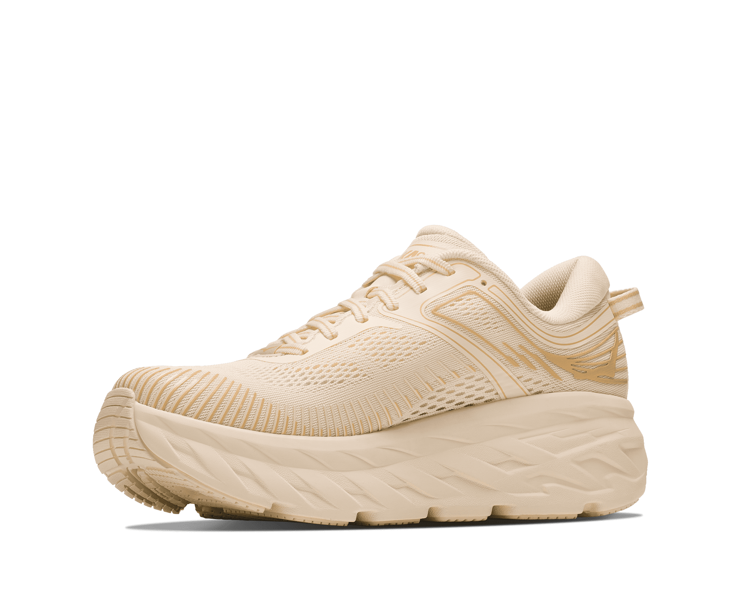 HOKA Women's Bondi 7 - VINTAGE YELLOW / HONEYCOMB