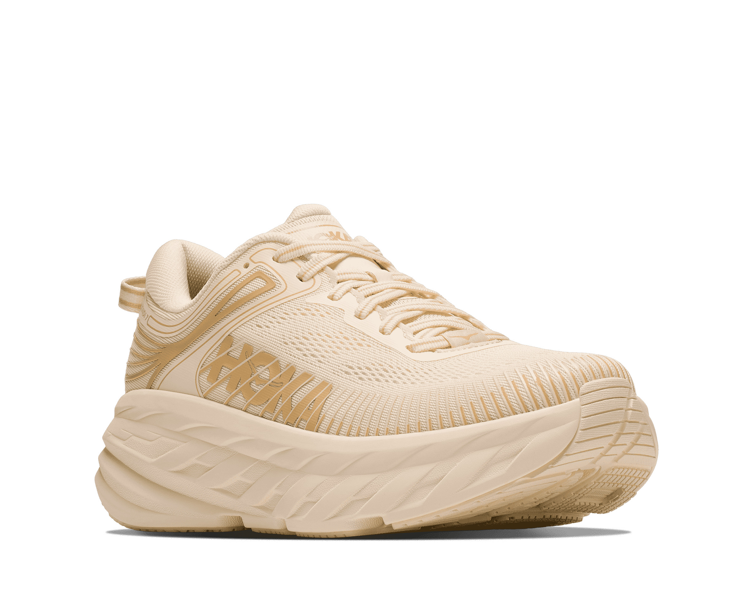 HOKA Women's Bondi 7 - VINTAGE YELLOW / HONEYCOMB
