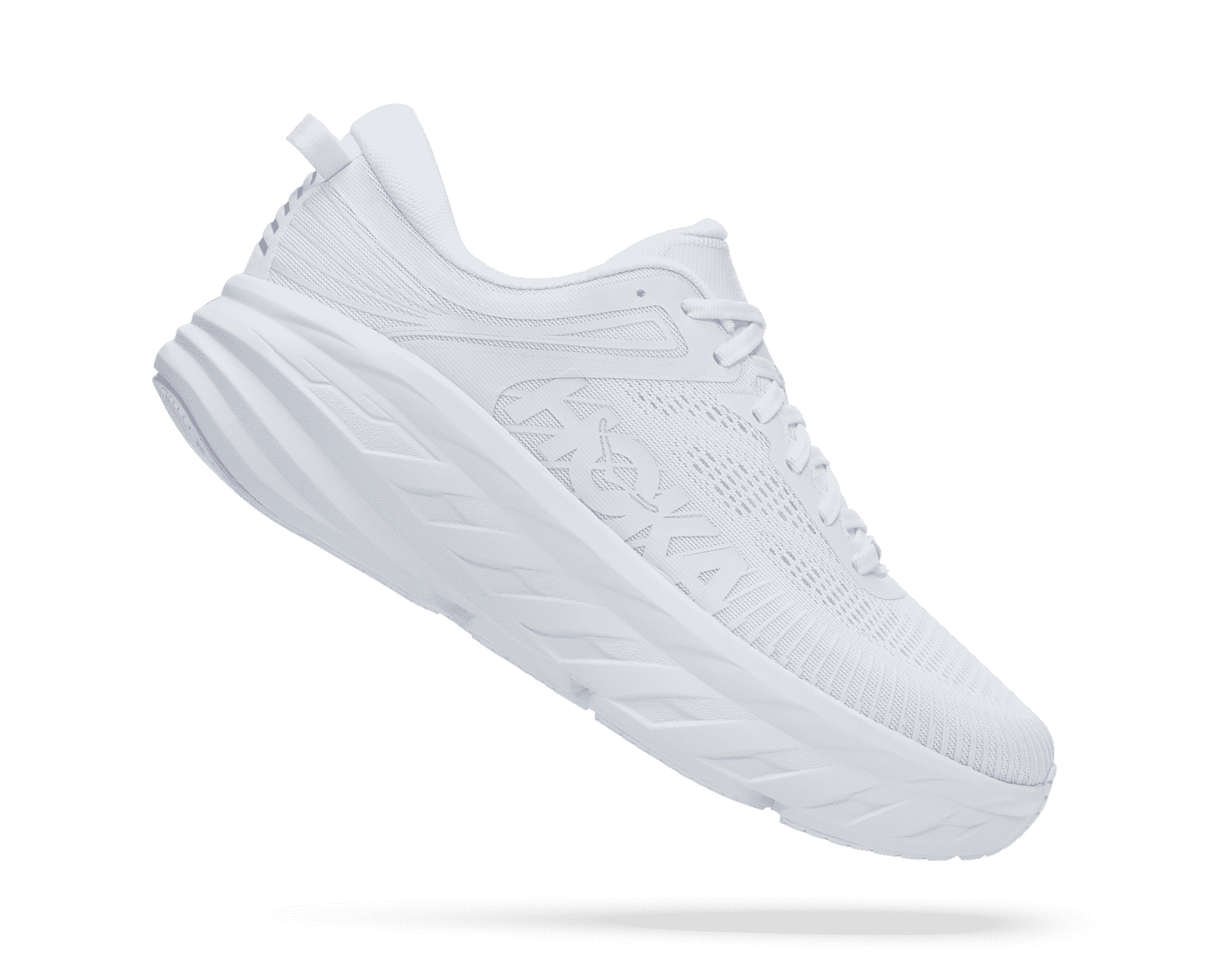 HOKA Women's Bondi 7 - WHITE / WHITE