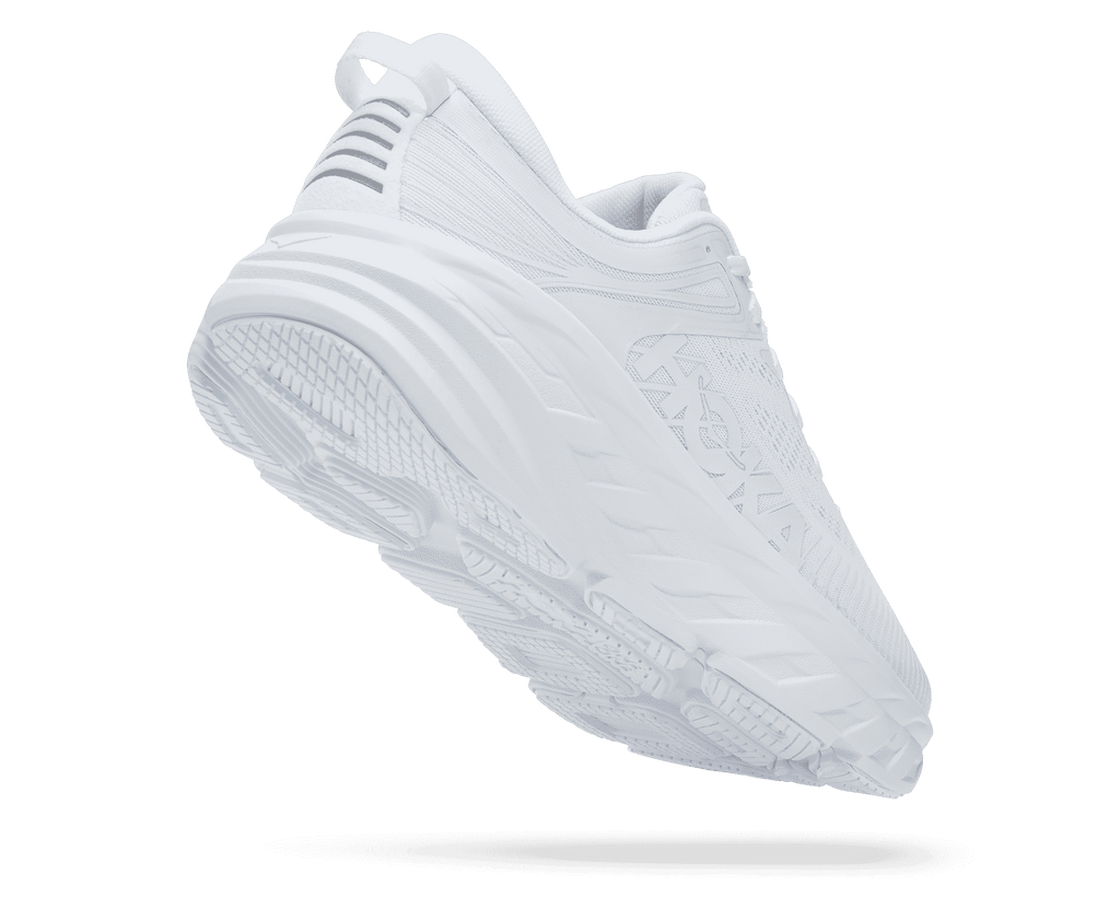 HOKA Women's Bondi 7 - WHITE / WHITE