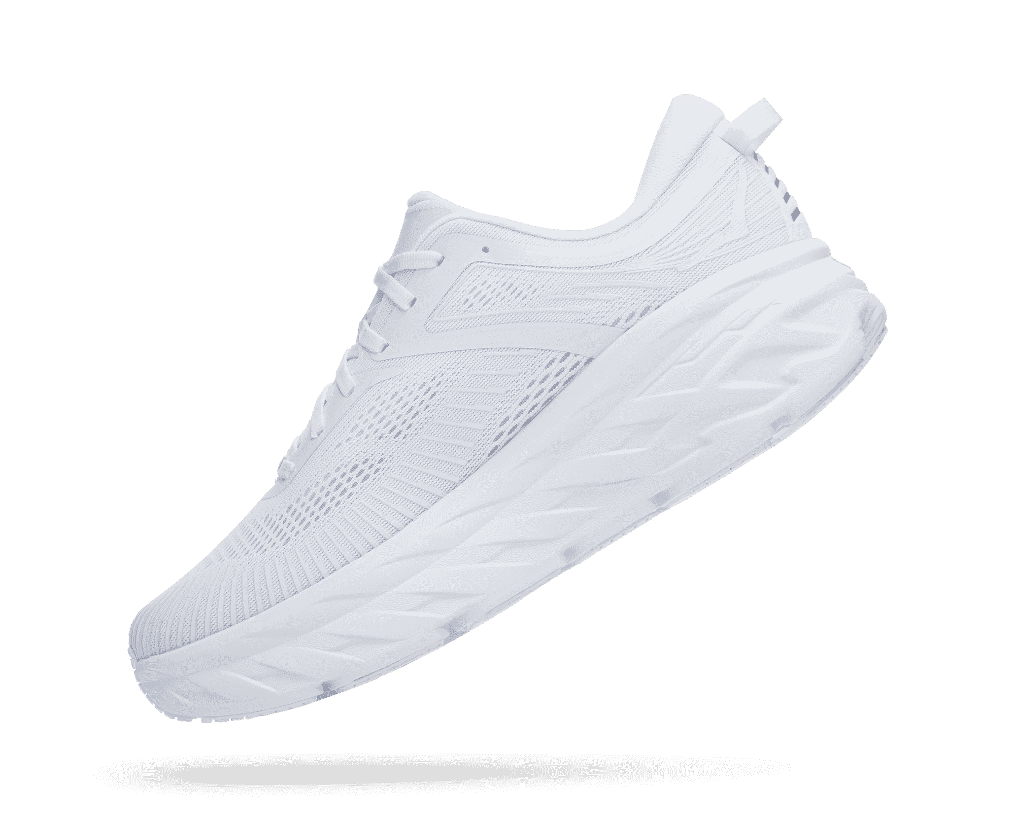 HOKA Women's Bondi 7 - WHITE / WHITE