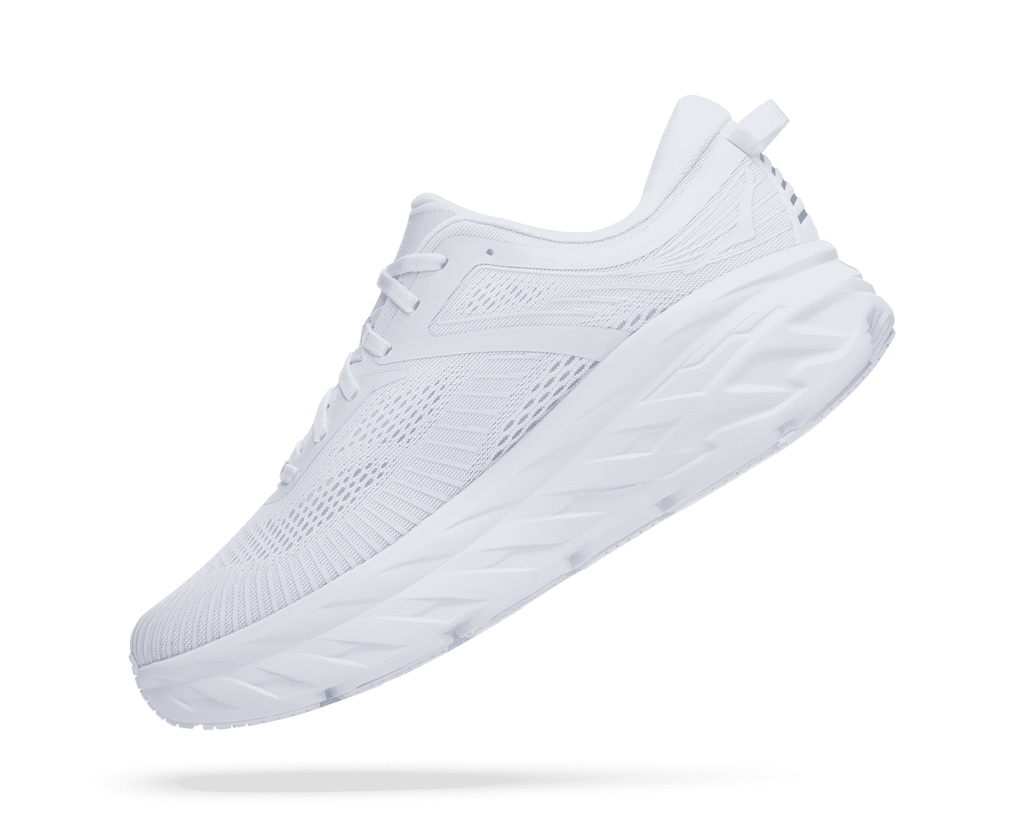 HOKA Women's Bondi 7 - WHITE / WHITE