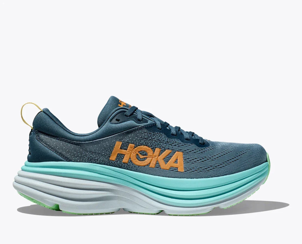 Hoka Mens Bondi 8- Real Teal/Shadow (1123202-RHD)
