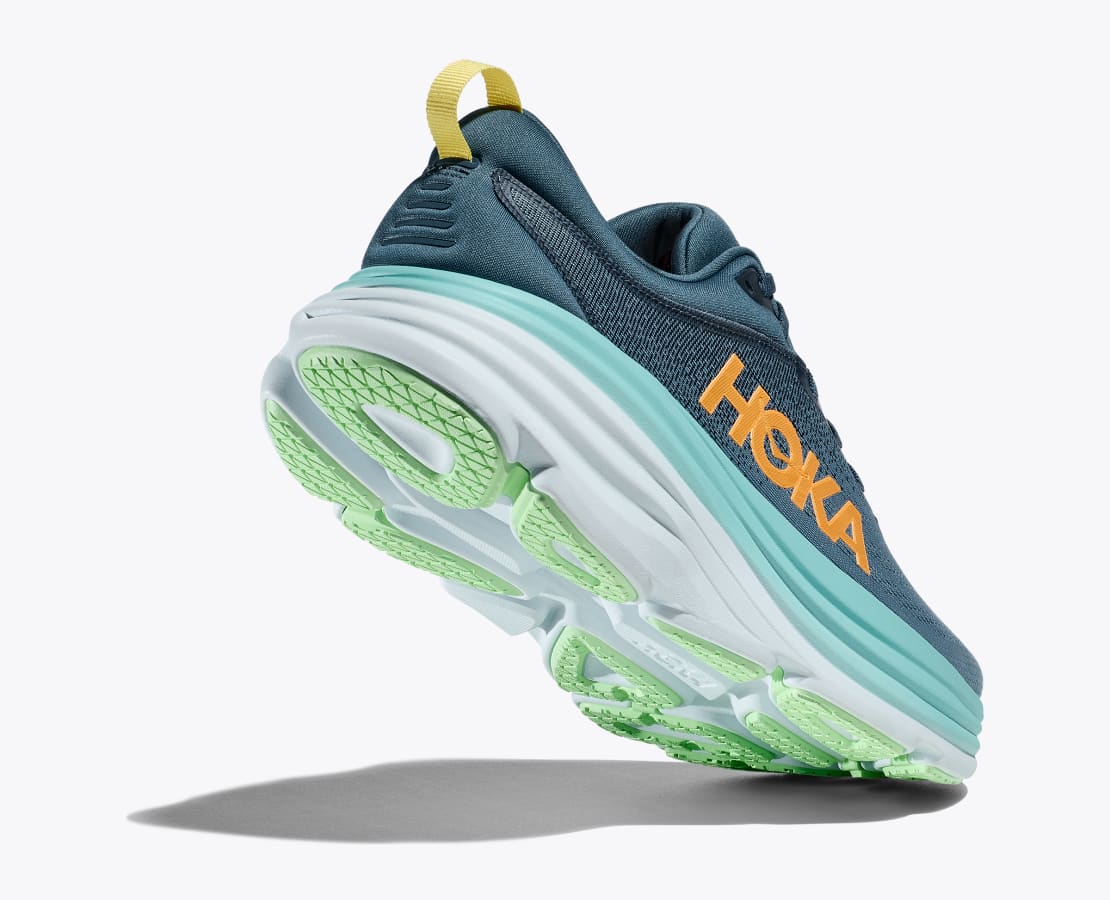 Hoka Mens Bondi 8- Real Teal/Shadow (1123202-RHD)
