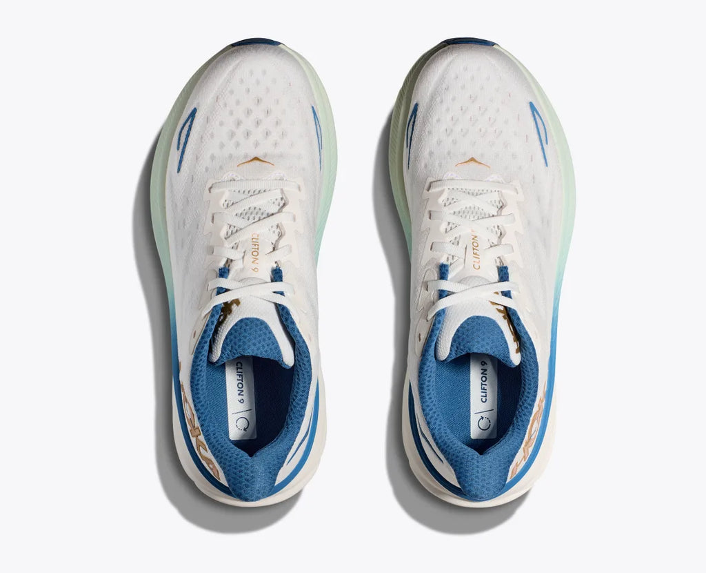 Hoka Mens Clifton 9 - Frost/Gold (1127895-FTG)