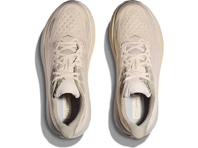 Hoka Mens Clifton 9 - Oat Milk/Barley (1127895-OKB)