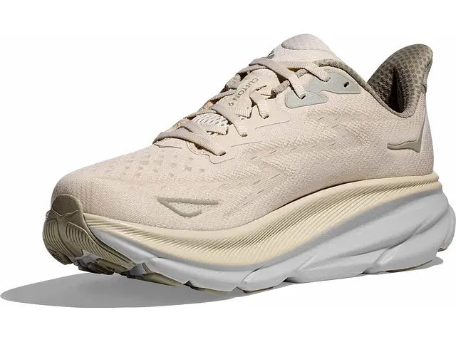 Hoka Mens Clifton 9 - Oat Milk/Barley (1127895-OKB)