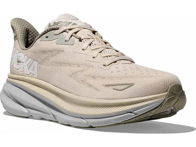 Hoka Mens Clifton 9 - Oat Milk/Barley (1127895-OKB)