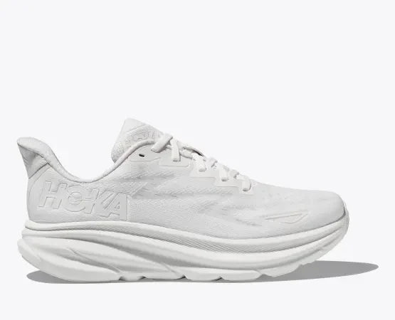 Hoka Mens Clifton 9 - White/White (1127895-WWH)