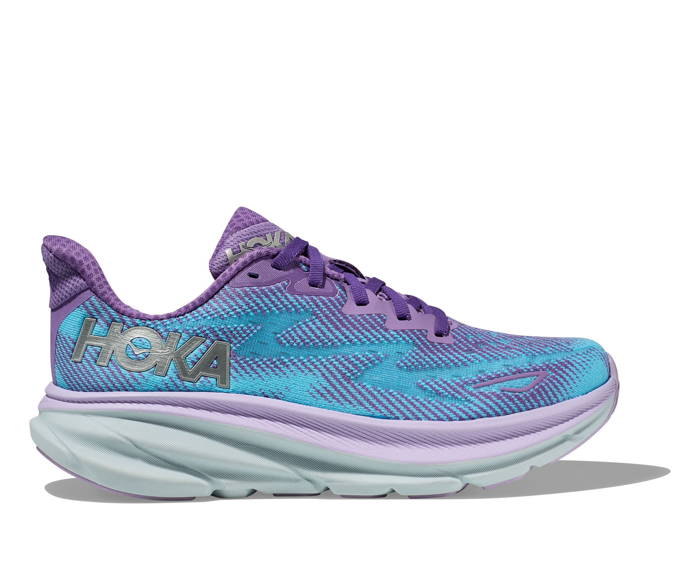 Hoka Womens Clifton 9- Chalk Violet/Pastel Lilac (1127896-CVPL)