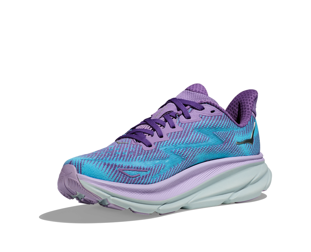 Hoka Womens Clifton 9- Chalk Violet/Pastel Lilac (1127896-CVPL)