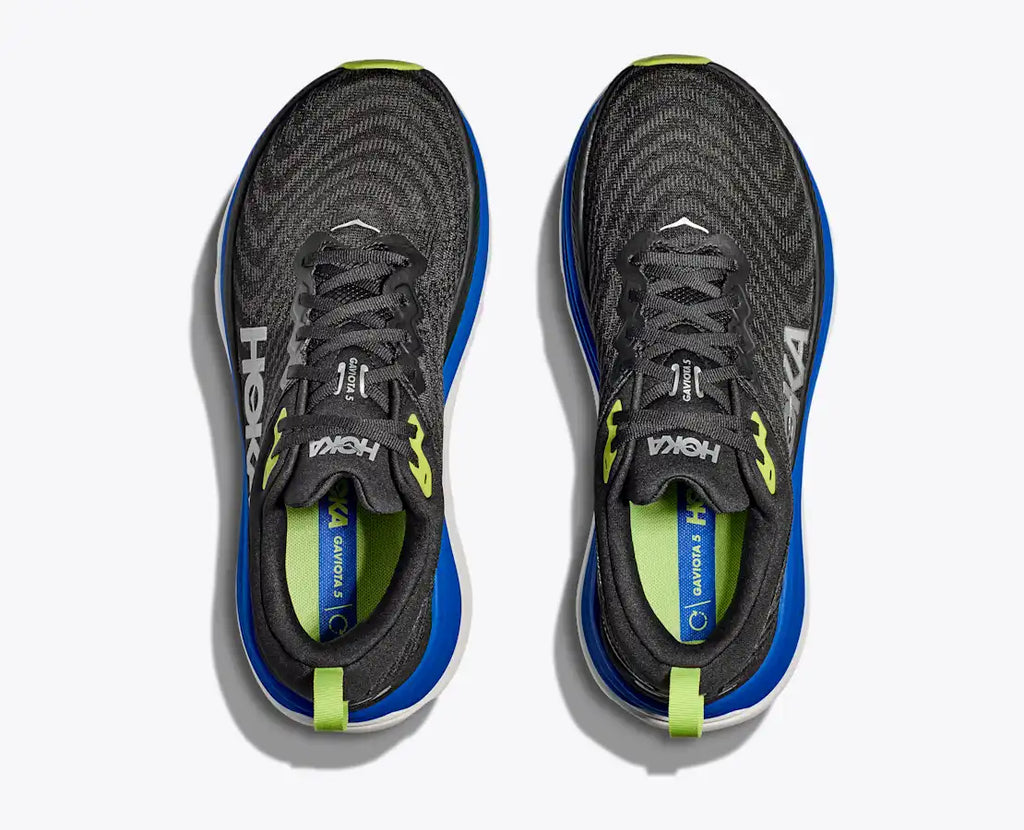 HOKA Men's Gaviota 5 - Black / Electric Cobalt