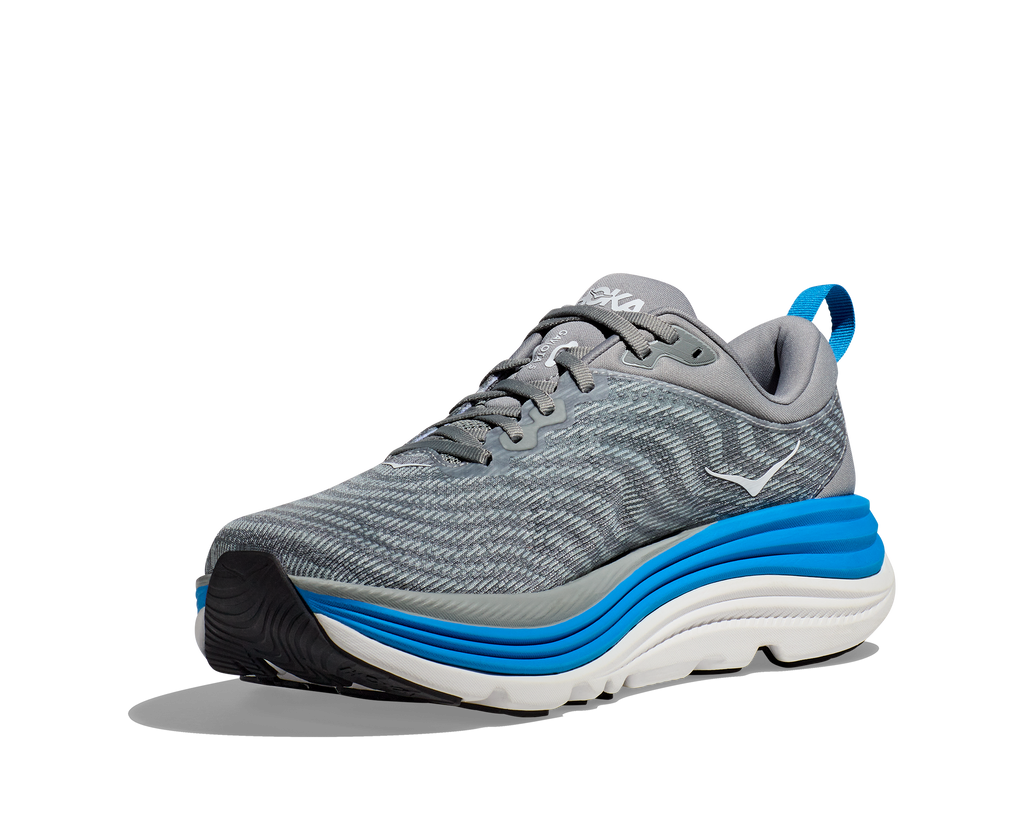 Hoka Mens Gaviota 5- Limestone/Diva Blue (1127929-LDVB)