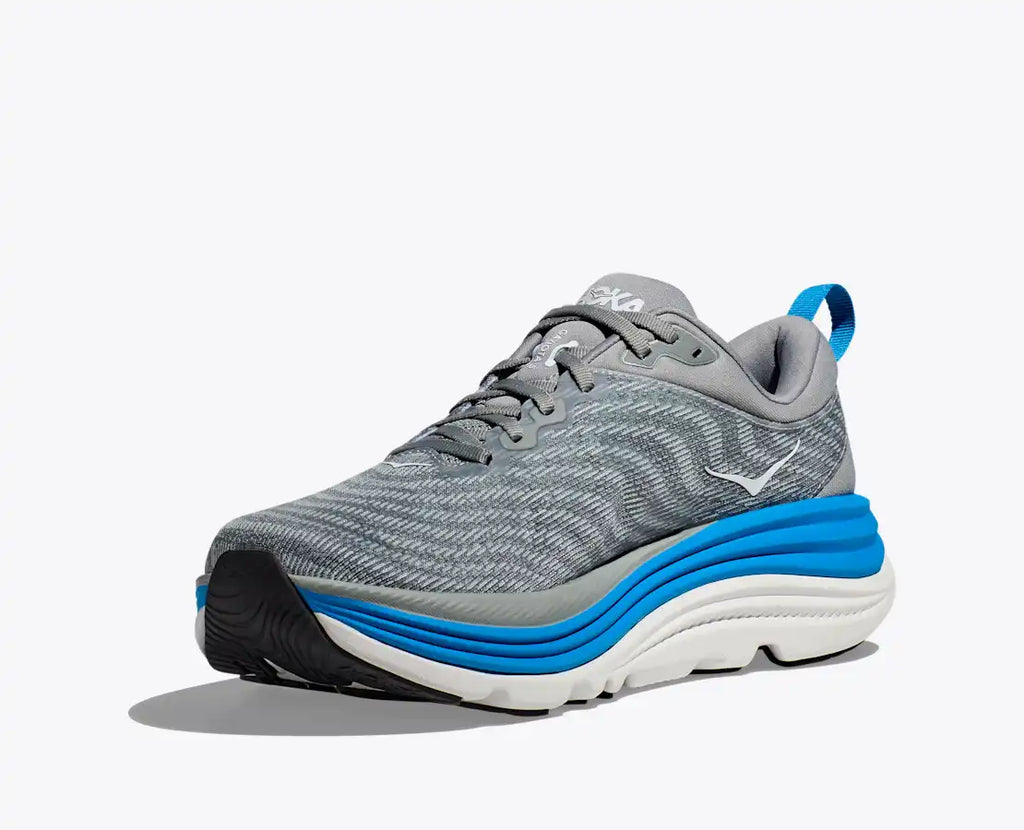 HOKA Men's Gaviota 5 - Limestone / Diva Blue