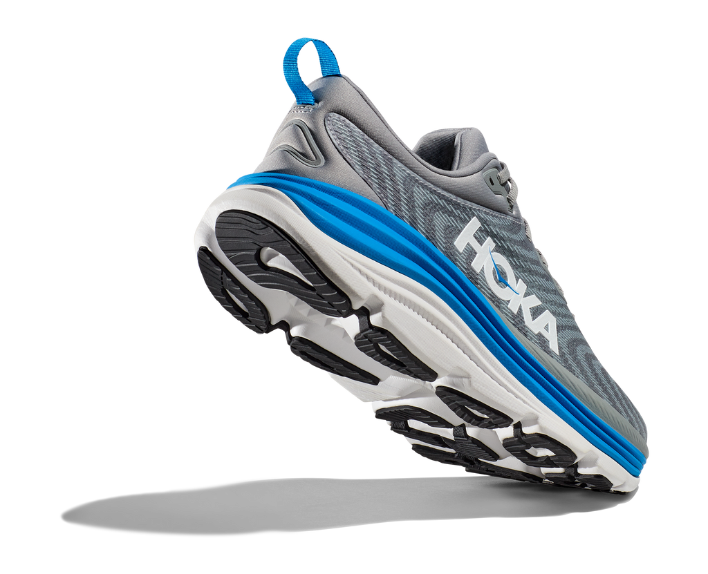 Hoka Mens Gaviota 5- Limestone/Diva Blue (1127929-LDVB)