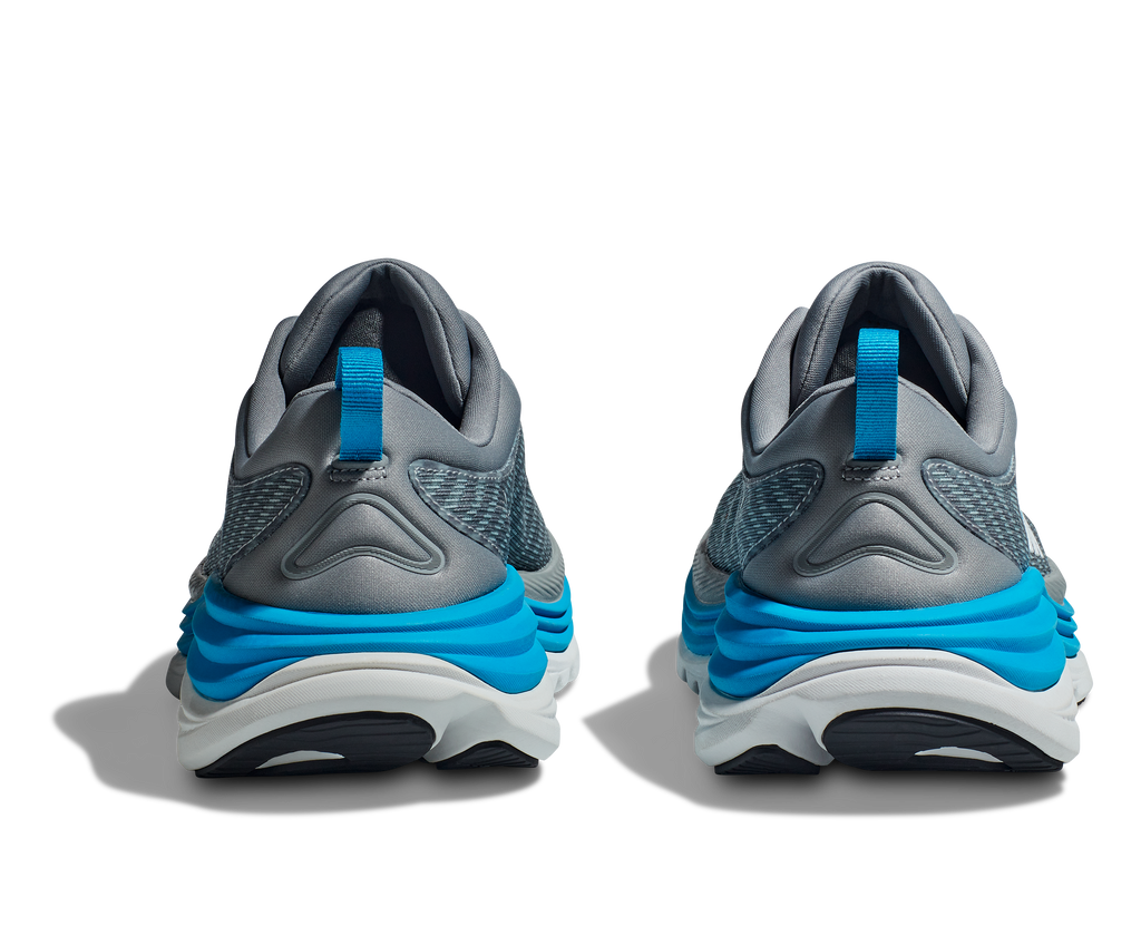 Hoka Mens Gaviota 5- Limestone/Diva Blue (1127929-LDVB)
