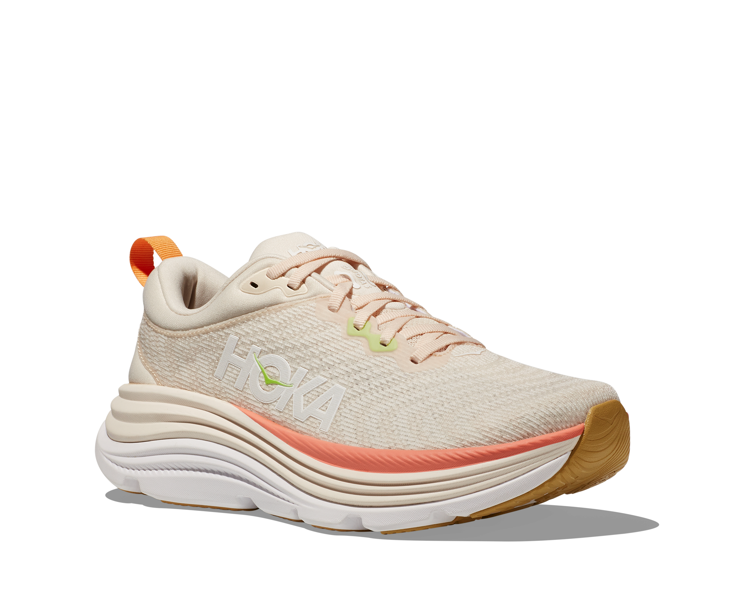Hoka Womens Gaviota 5 Wide - Vanilla/Eggnog (1134270-VLG)