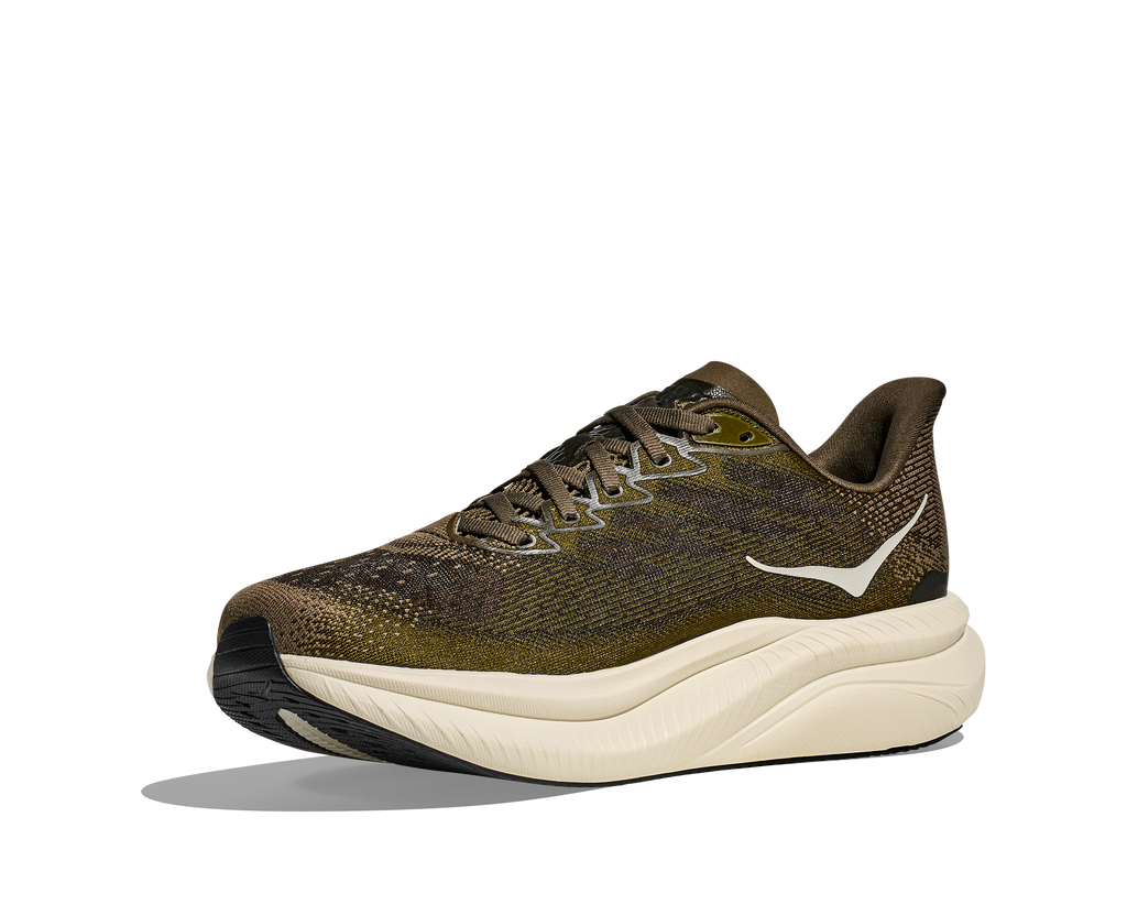 HOKA Men's Mach 6 - ANTIQUE OLIVE / TRUFFLE SALT