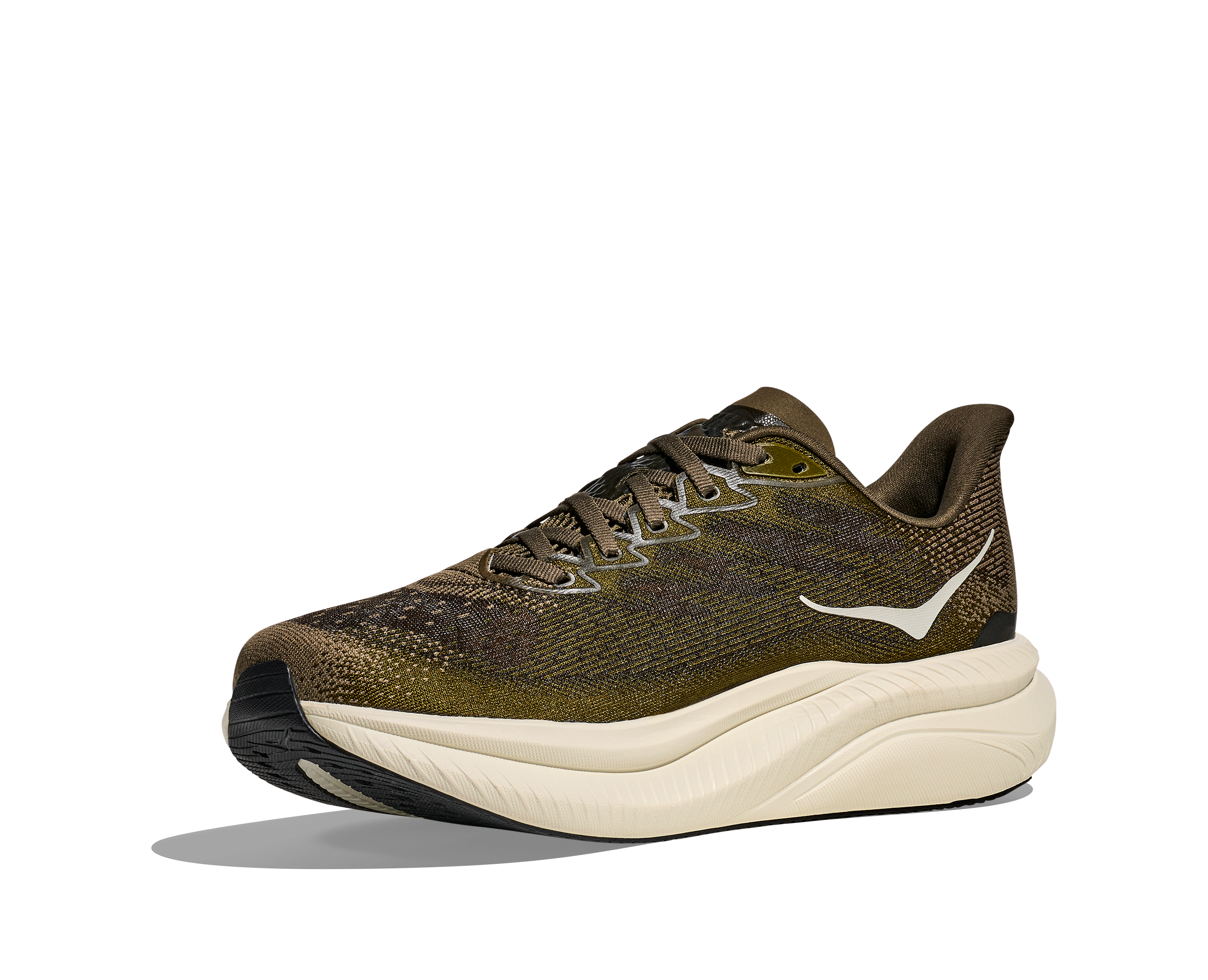 HOKA Men's Mach 6 - ANTIQUE OLIVE / TRUFFLE SALT