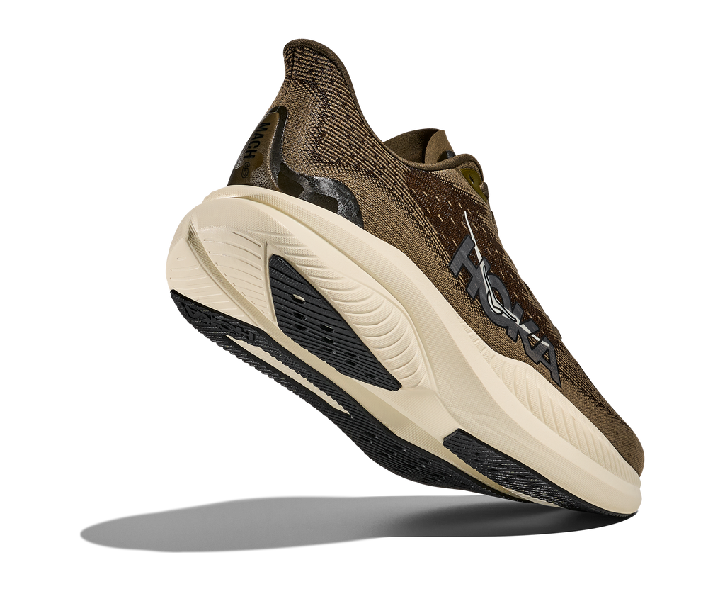 HOKA Men's Mach 6 - ANTIQUE OLIVE / TRUFFLE SALT (Wide)
