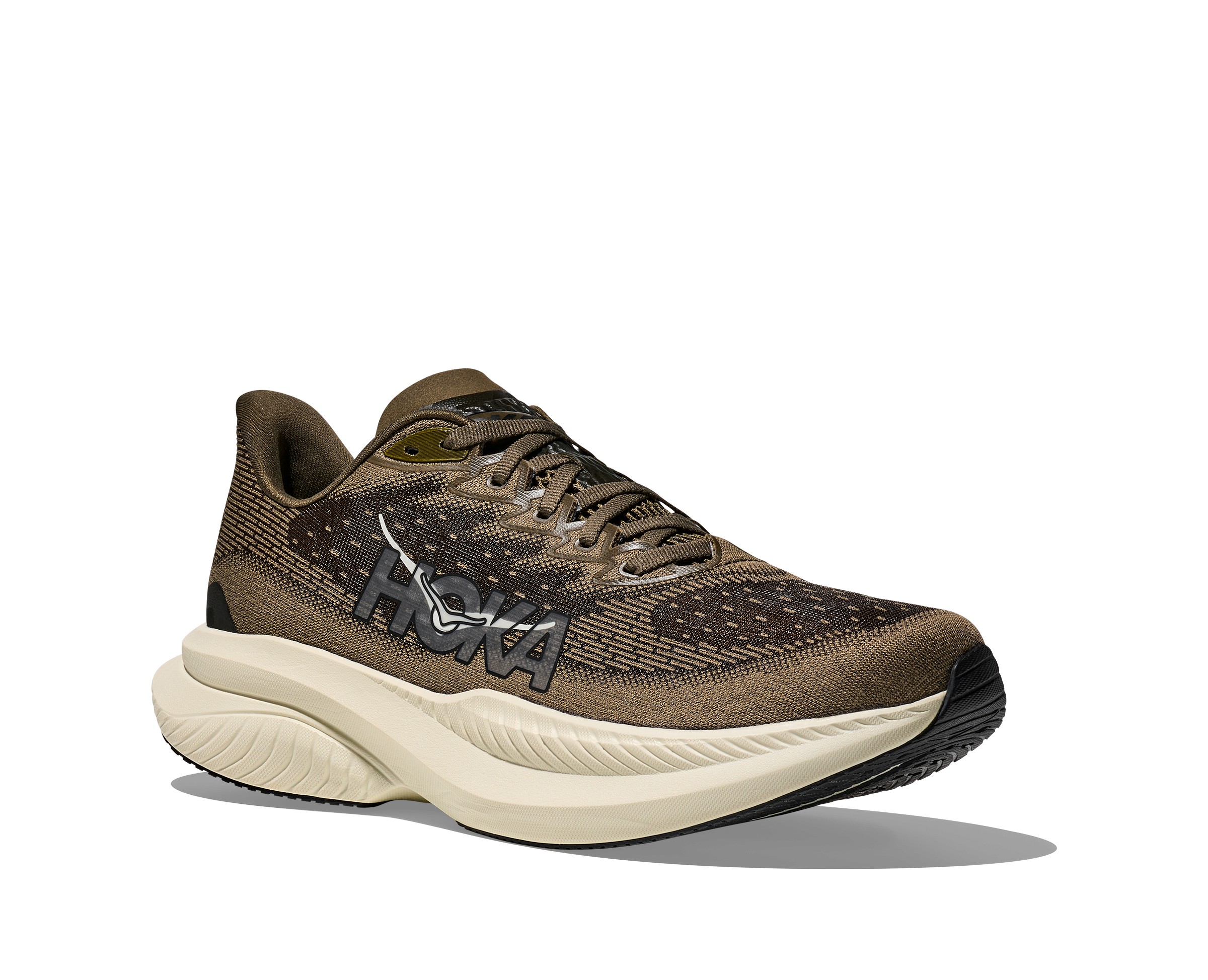 HOKA Men's Mach 6 - ANTIQUE OLIVE / TRUFFLE SALT (Wide)