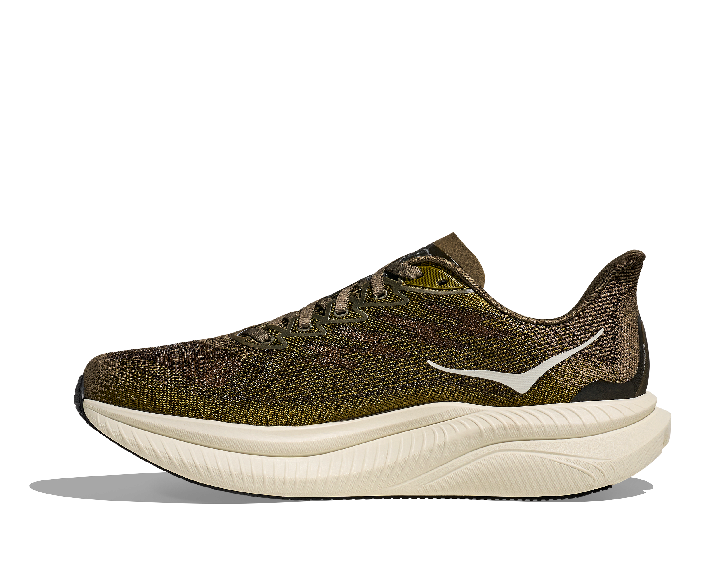 HOKA Men's Mach 6 - ANTIQUE OLIVE / TRUFFLE SALT (Wide)