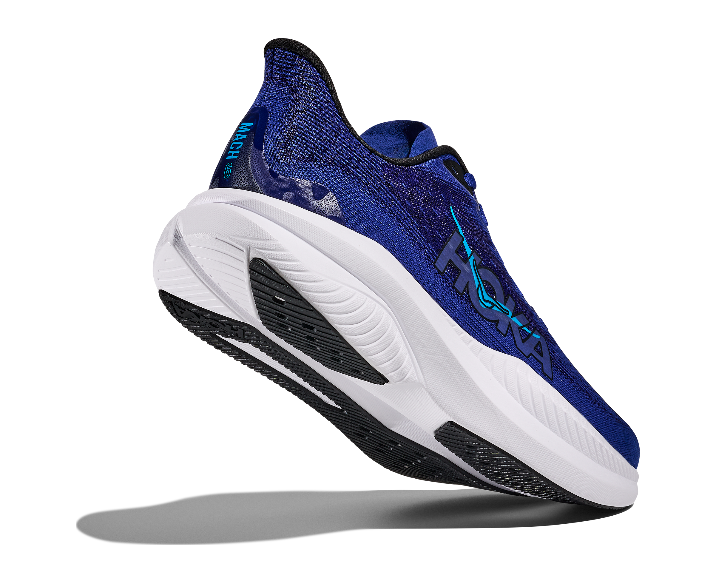 HOKA Men's Mach 6 - BLACK / NIGHT SKY (Wide)