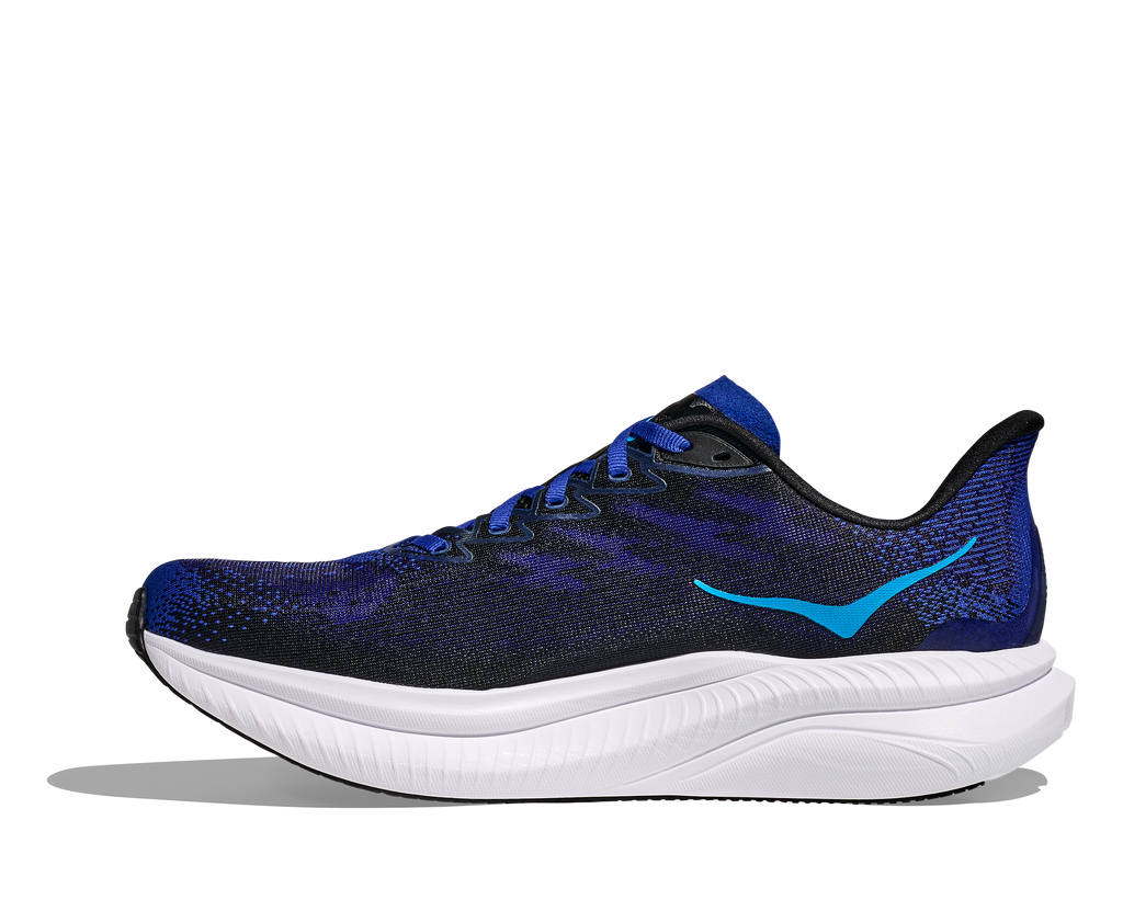 HOKA Men's Mach 6 - BLACK / NIGHT SKY (Wide)