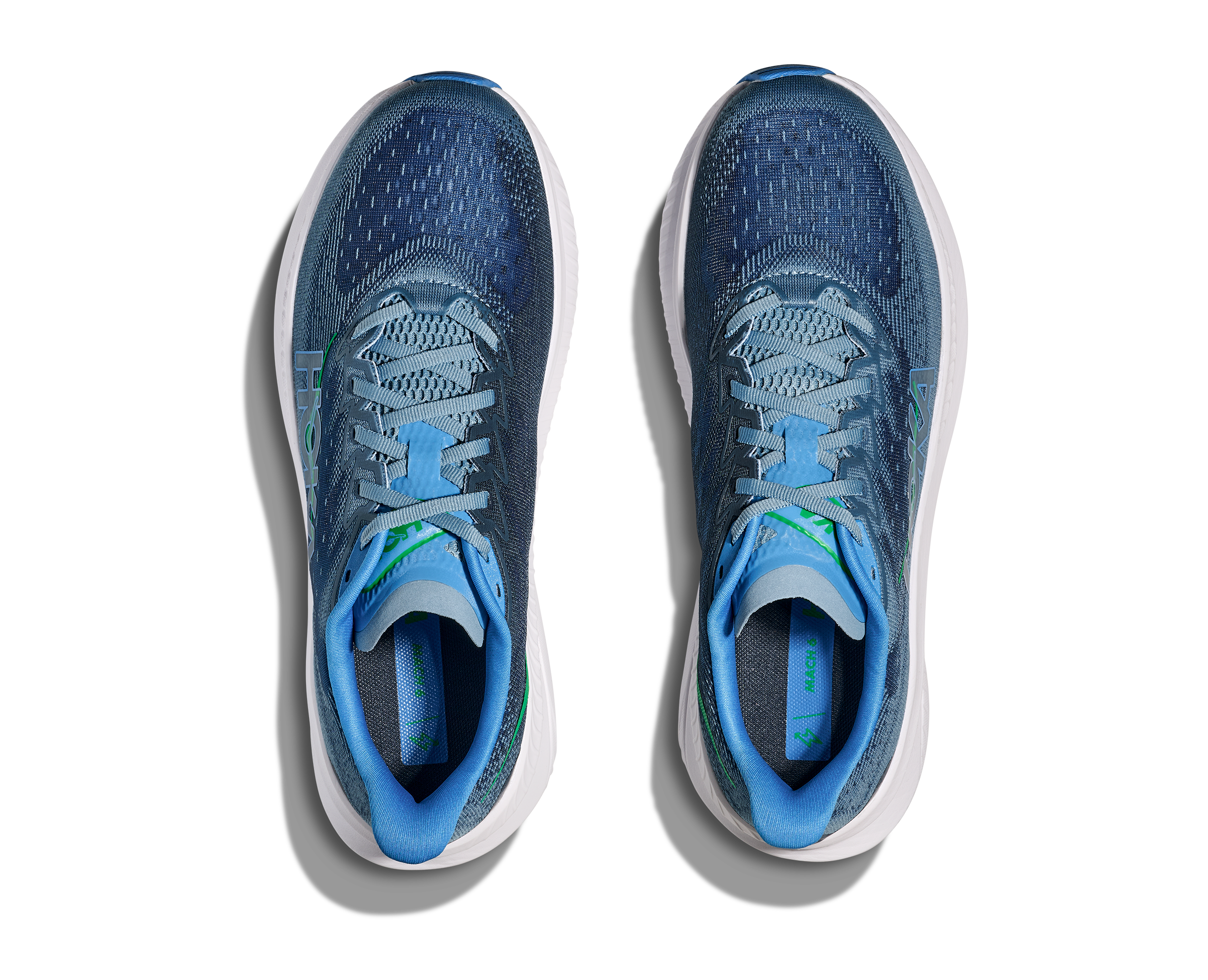 HOKA Men's Mach 6 - DOWNPOUR / THUNDER CLOUD (Wide)