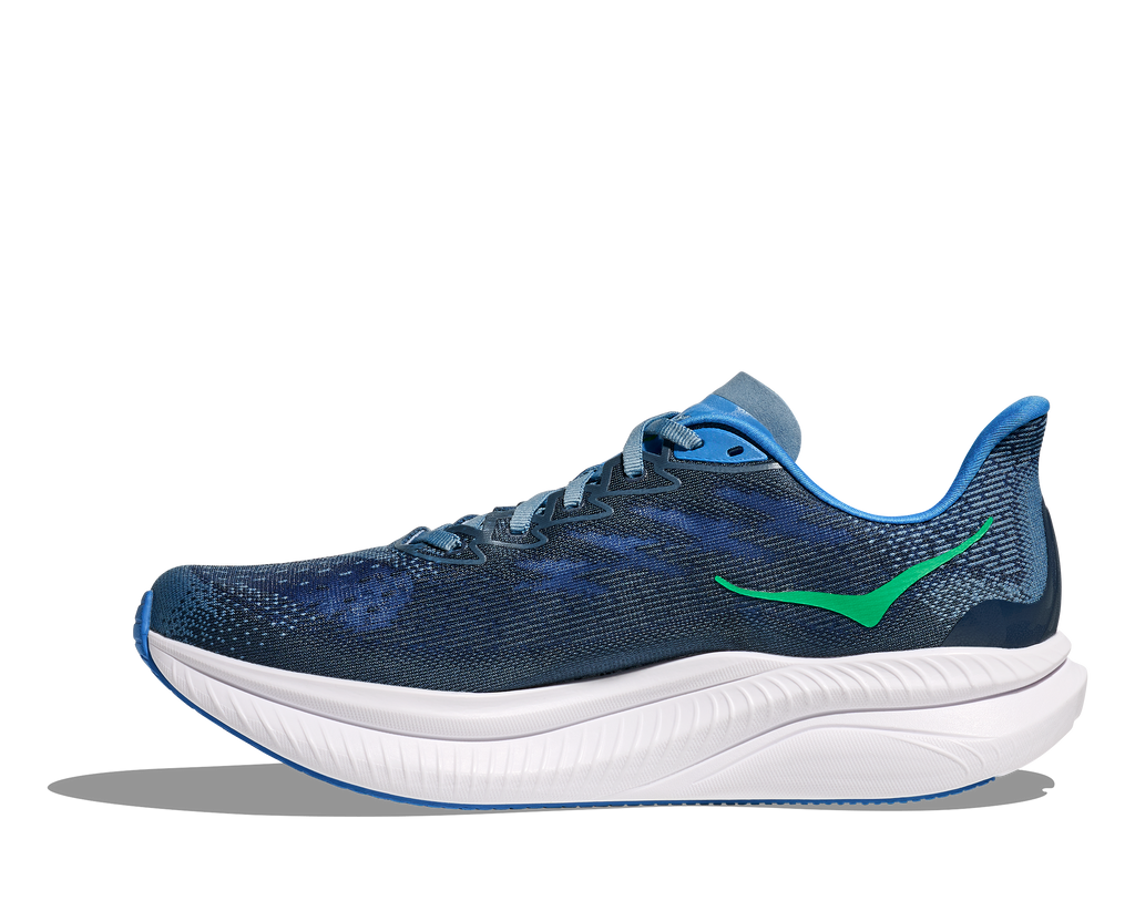 HOKA Men's Mach 6 - DOWNPOUR / THUNDER CLOUD (Wide)