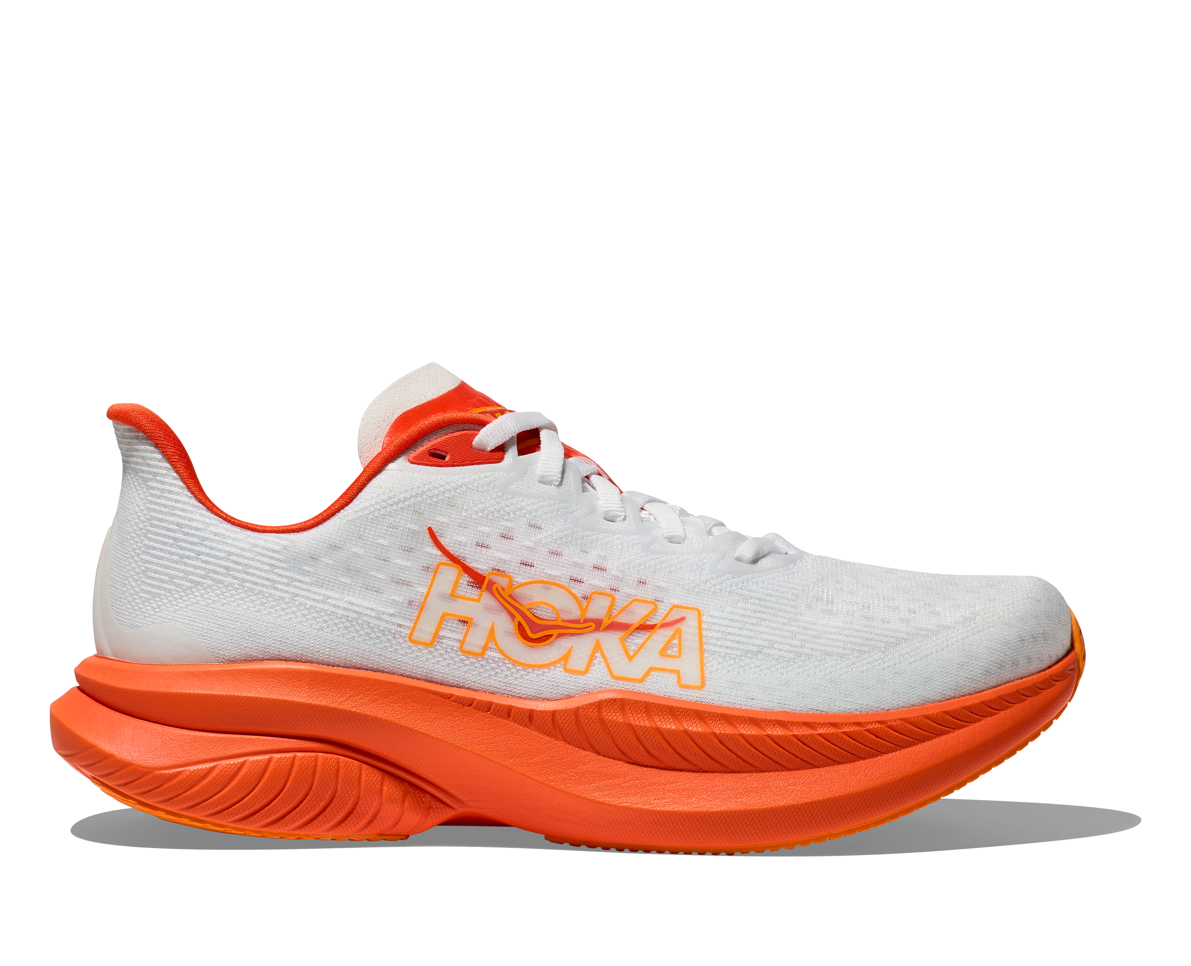HOKA Men's Mach 6 - FROST / LAVA